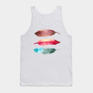 1 Feather print Tank Top